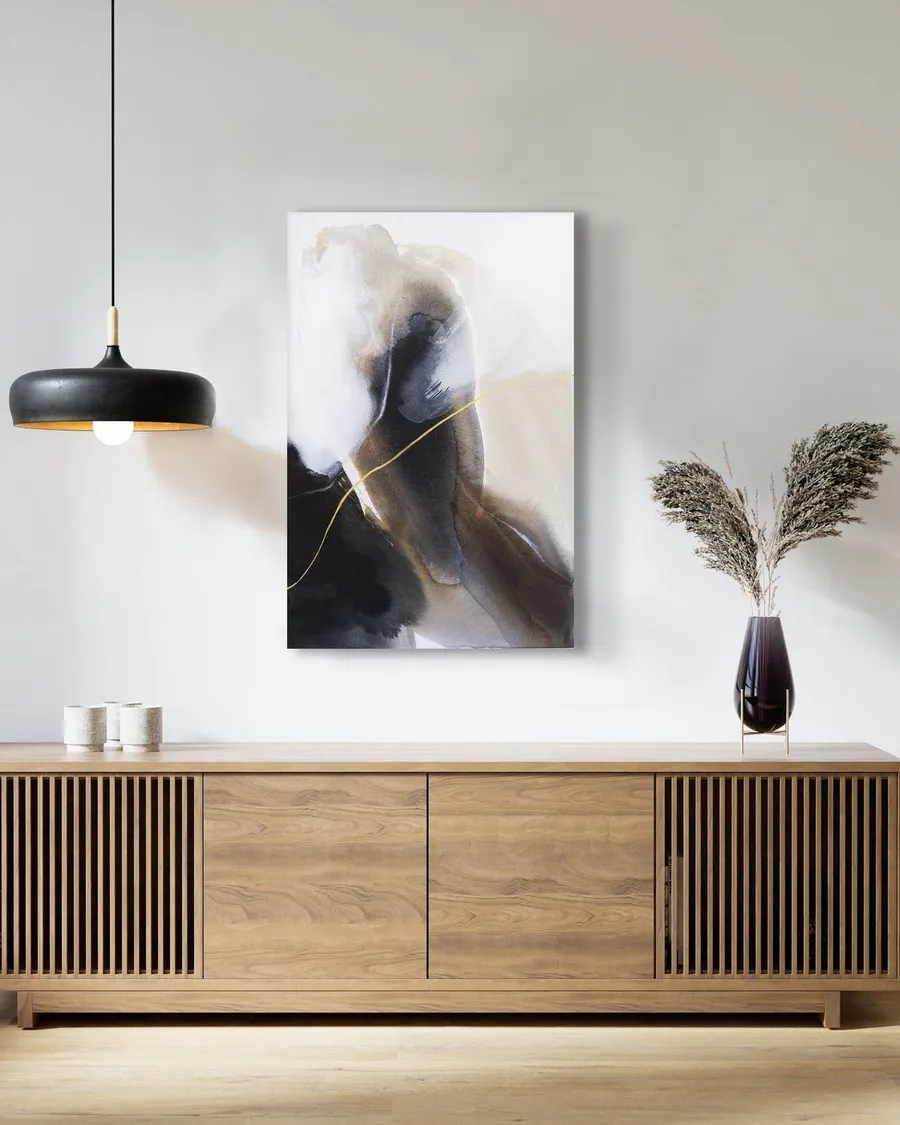 A Softening, acrylic on canvas by Rachel Reinert