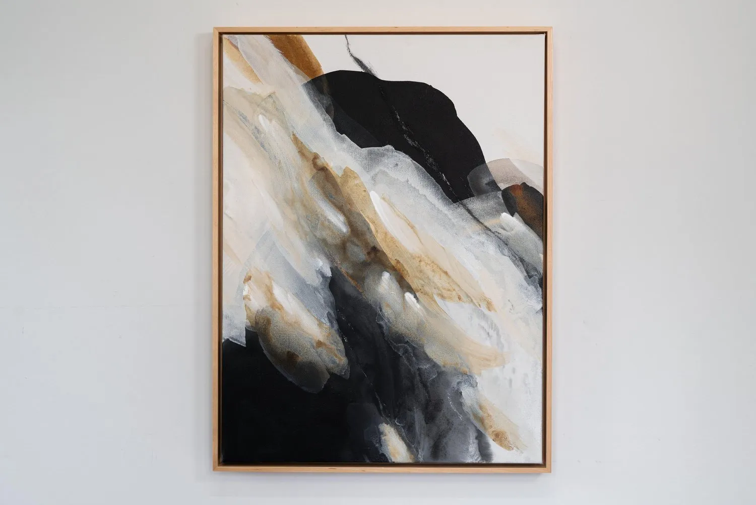 Cloud Gazing, acrylic and pastel on canvas by Rachel Reinert