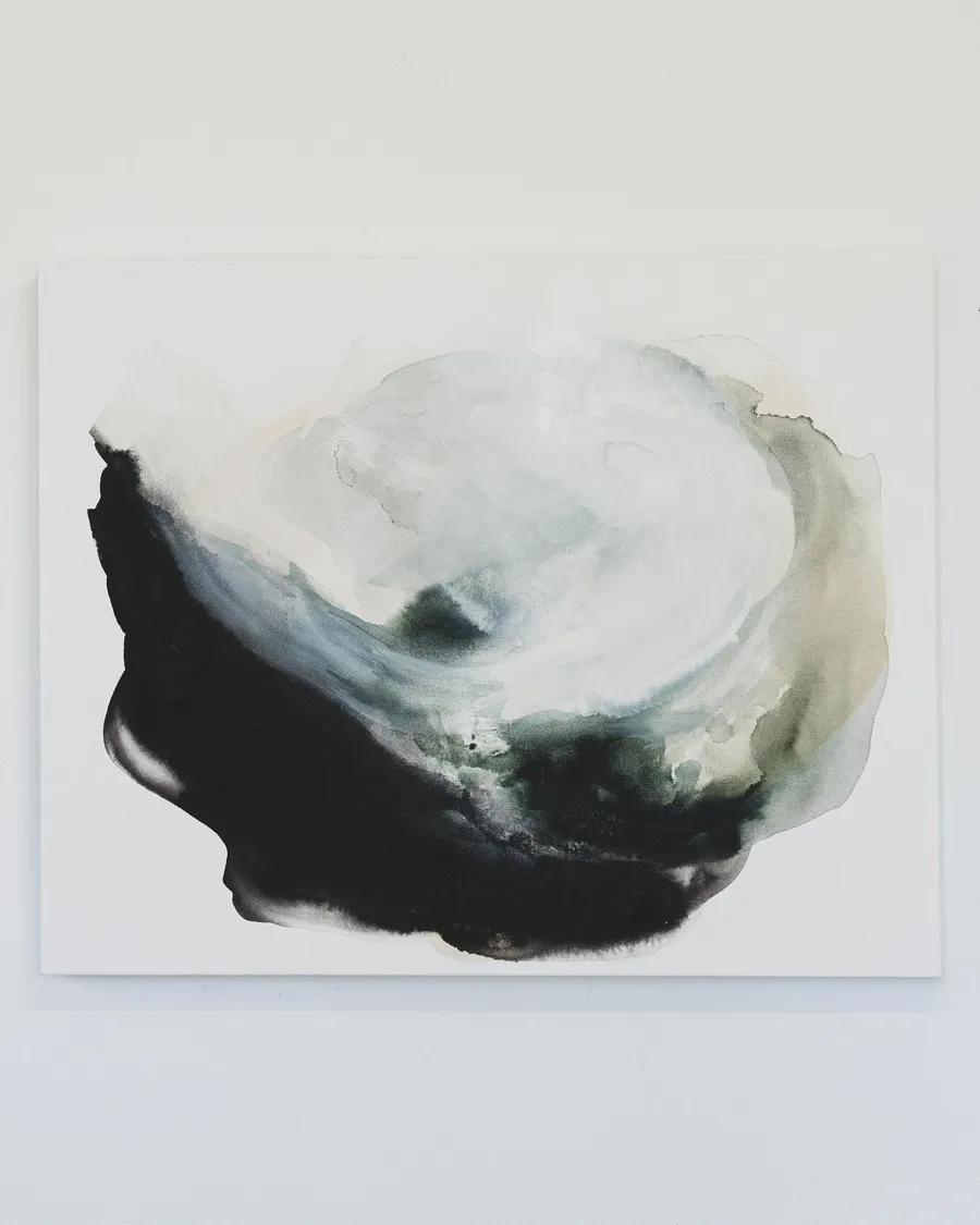 Deeper, Further, acrylic on canvas by Rachel Reinert