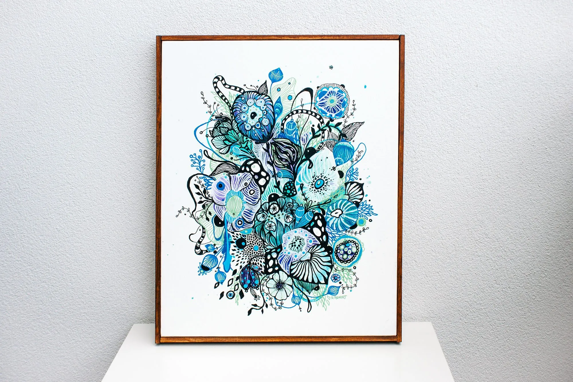 Equinox, acrylic on canvas by Rachel Reinert