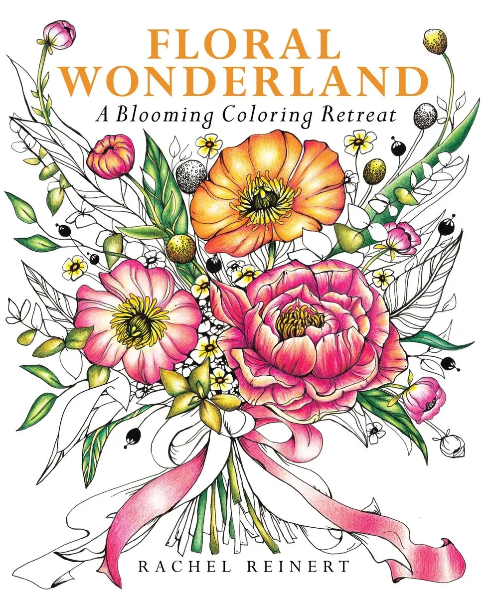 Cover of Floral Wonderland: A Blooming Coloring Retreat