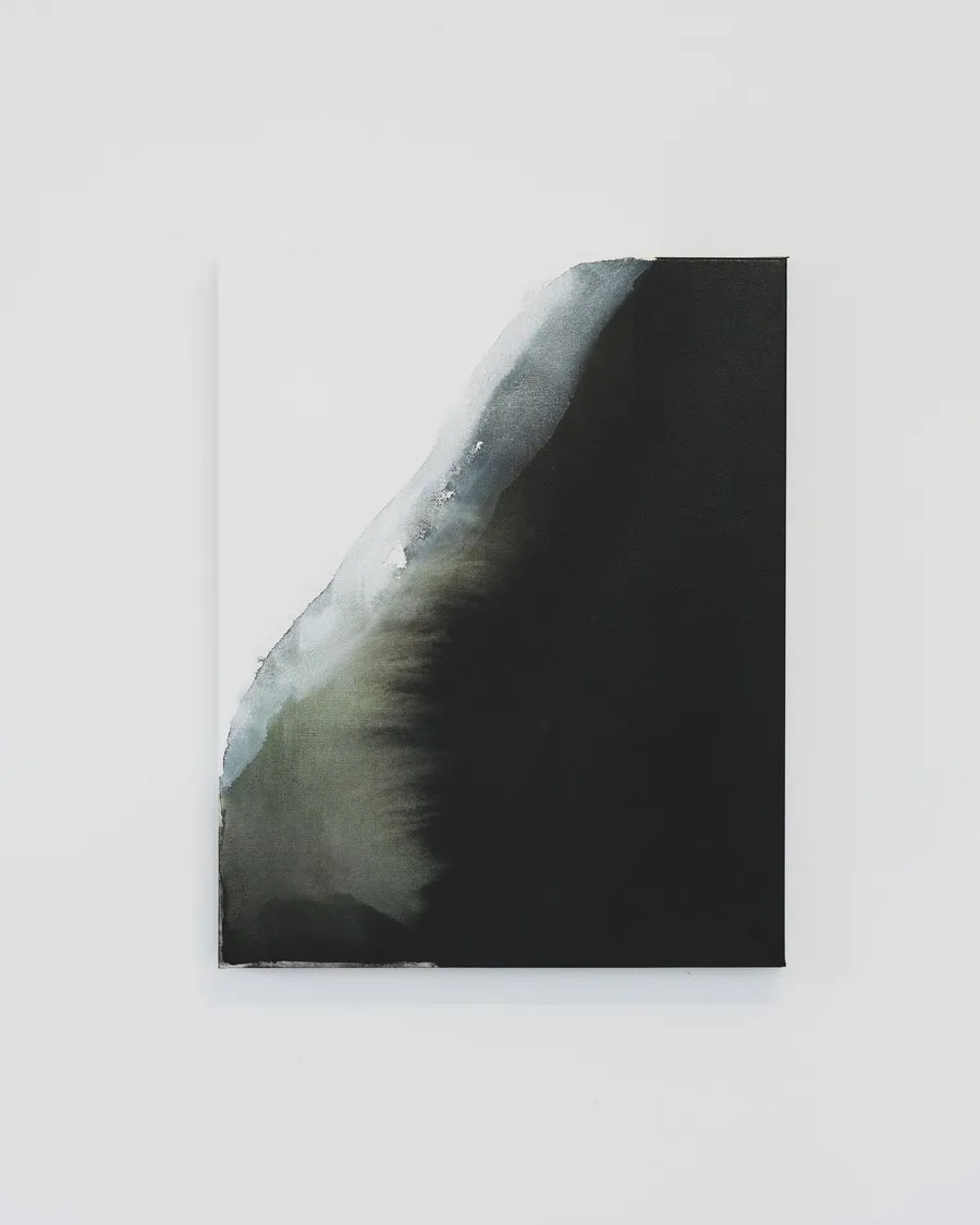 In The Pines, acrylic on canvas by Rachel Reinert